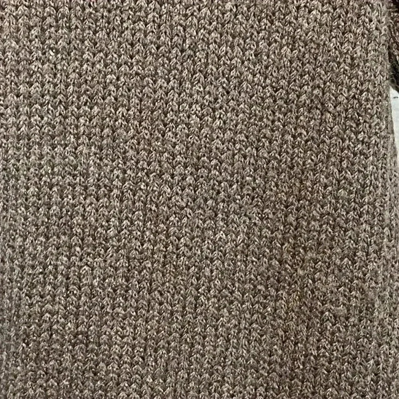 NEW Vince Women's SS Cardigan Sweater XSMALL Brown Wool Blend Draped Open Front - Picture 13 of 13